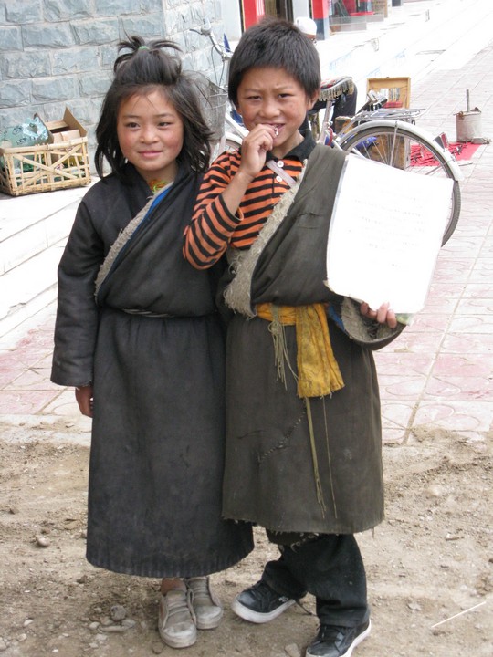 Tybetanskie dzieci