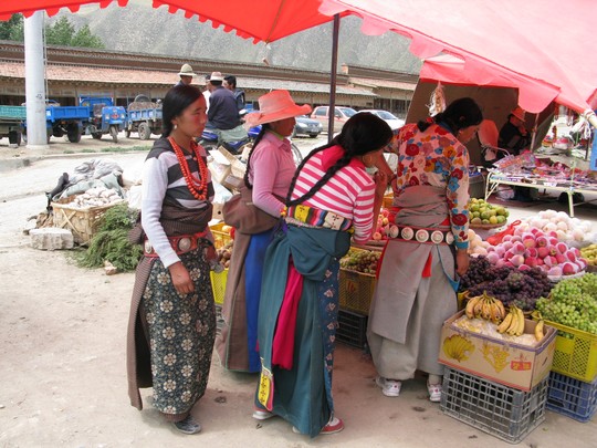 Tybetanskie kobiety